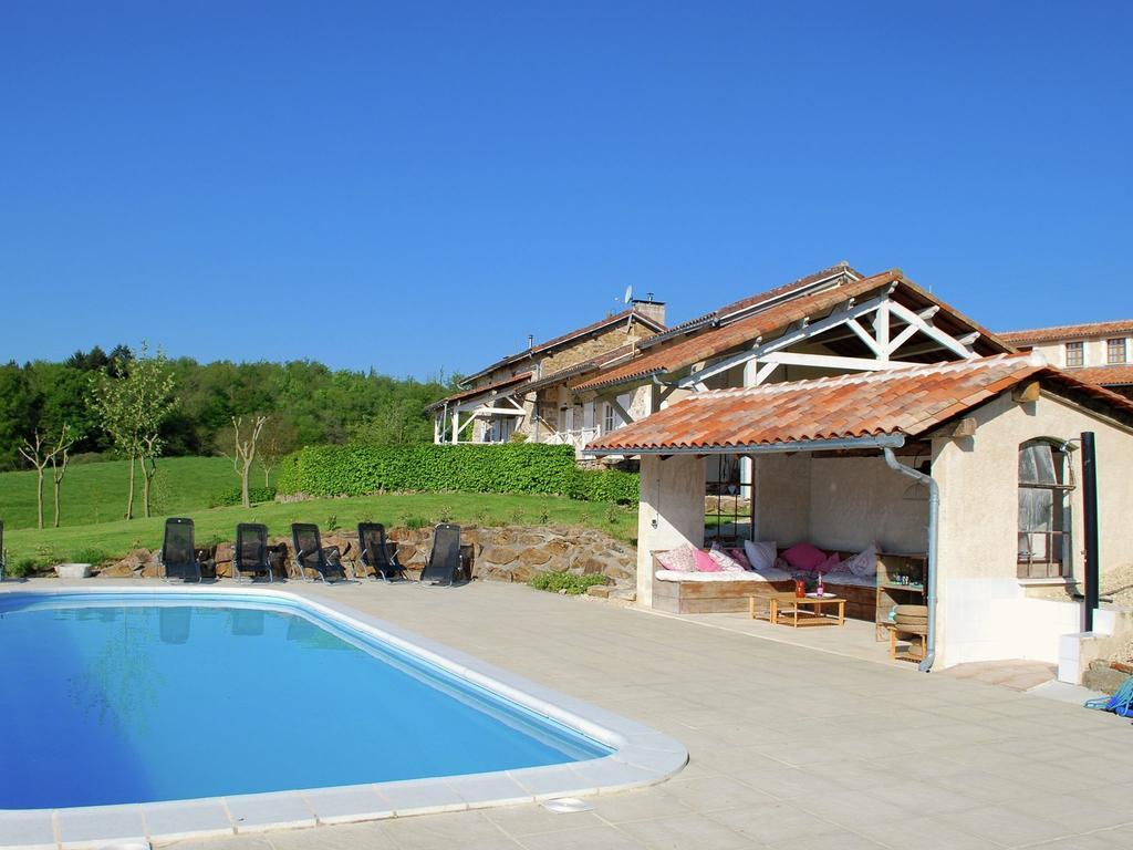 Disabled-Accessible Gite With Heated Pool Villa Roussines Exterior photo